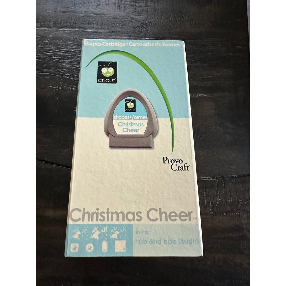 Cricut Christmas Cheer Shapes Cartridge Set Provo Craft Rob and Bob Studio
